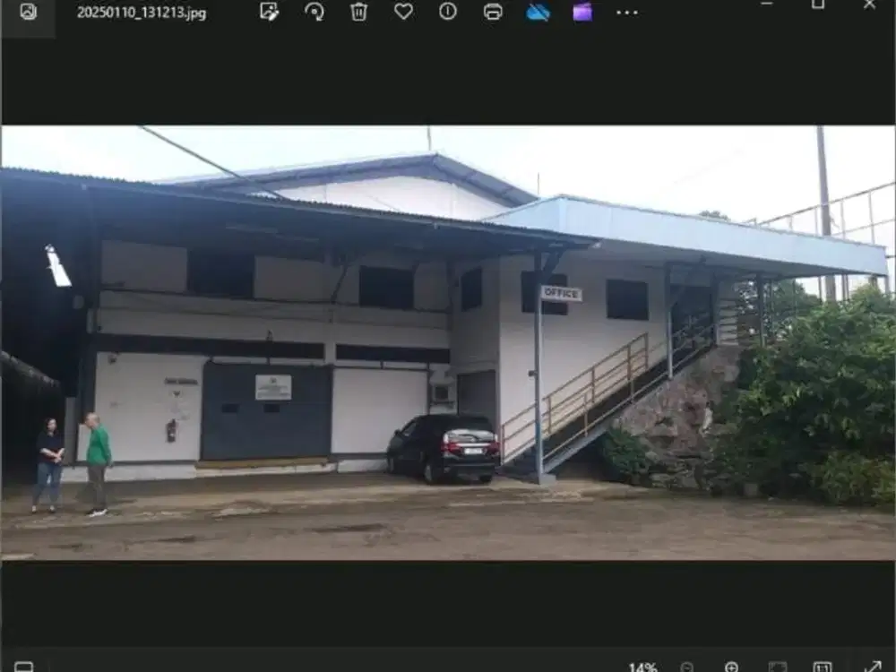 Tanah Kavling Bonus Bangunan Pabrik di Jl. Raya Tarumanegara Cireundeu