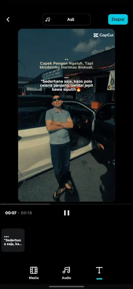 Saya mencari kerja driver/apa saja