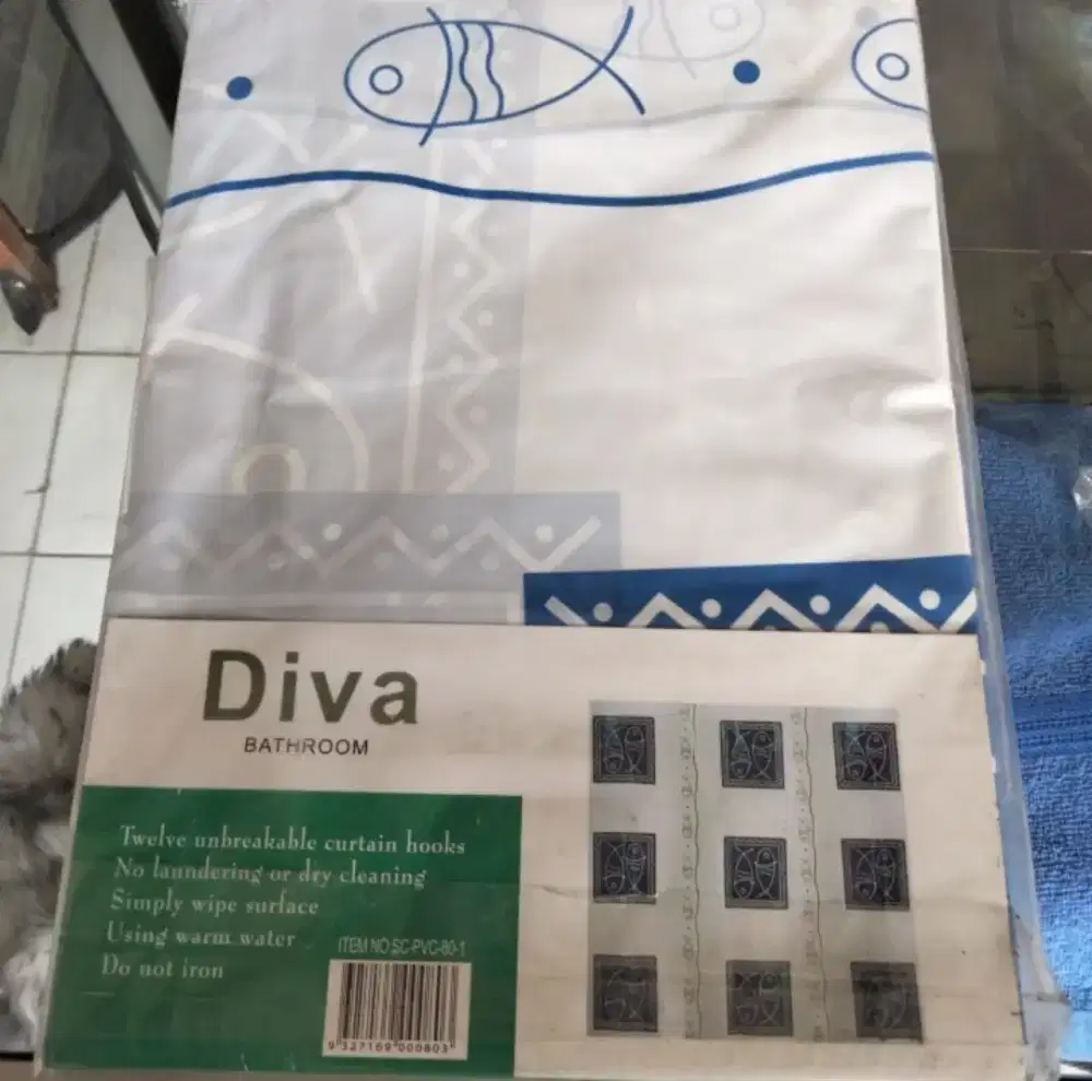 Tirai untuk kamar mandi