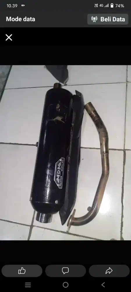 Julan knalpot vario 160