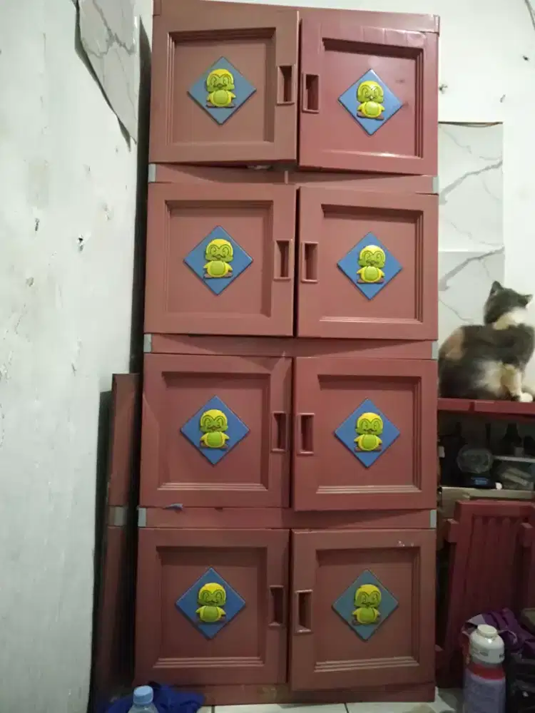Lemari Plastik 4 Susun Jumbo