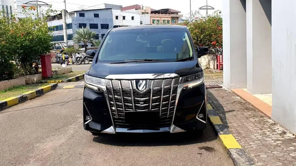 Toyota Alphard 2.5 G APTM TSS Pilot Seat AT Black 2021 Hitam km36rb