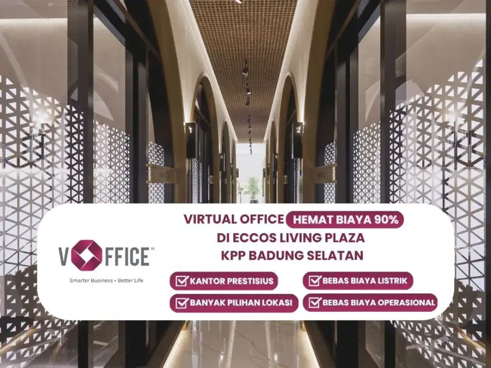 Sewa Kantor Virtual di Eccos Living Plaza KPP Badung Selatan, Bali