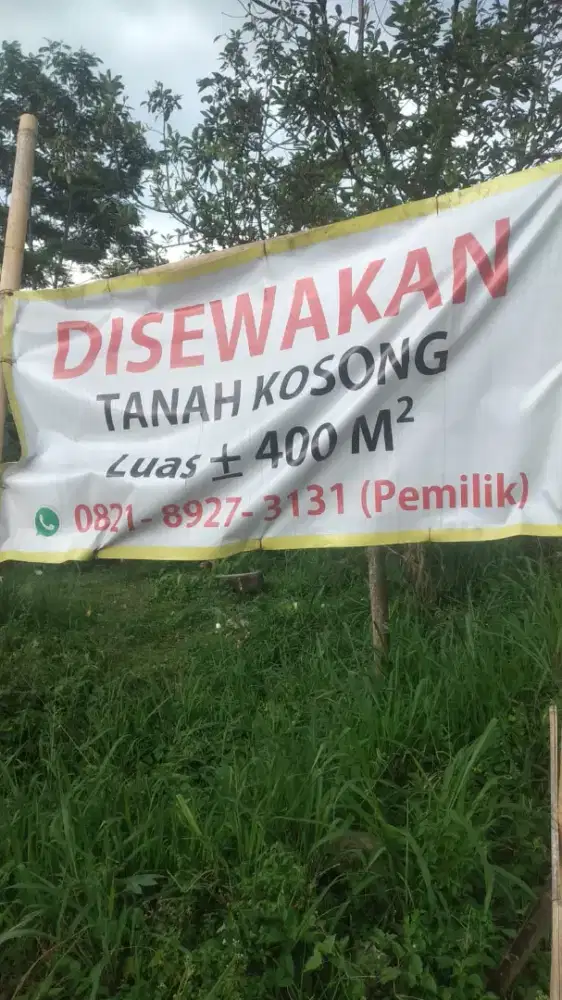 Tanah strategis untuk usaha