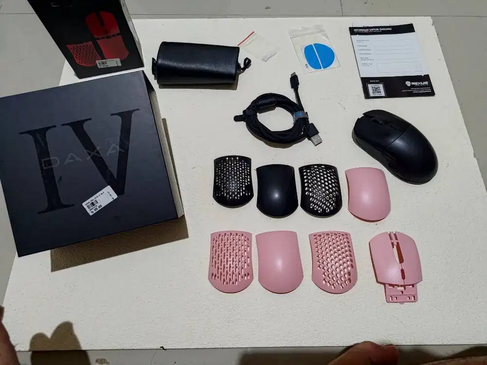 Rexus Daxa Air IV Wireless Gaming Mouse Air 4 Ultra Lightweight - Blac