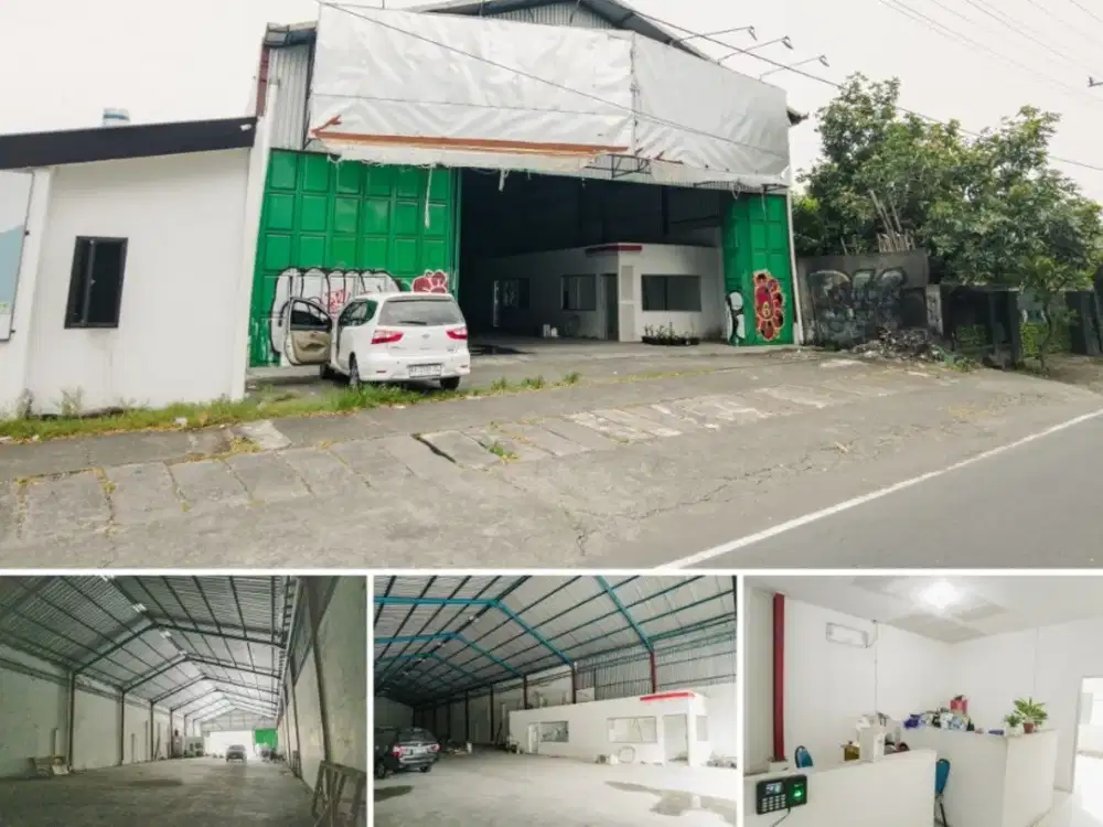 Gudang Luas di Ringroad Selatan - Lokasi Strategis untuk Bisnis Anda