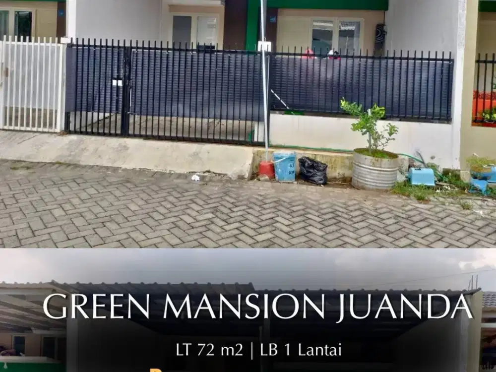 Jual rumah di Green Mansion Juanda Surabaya