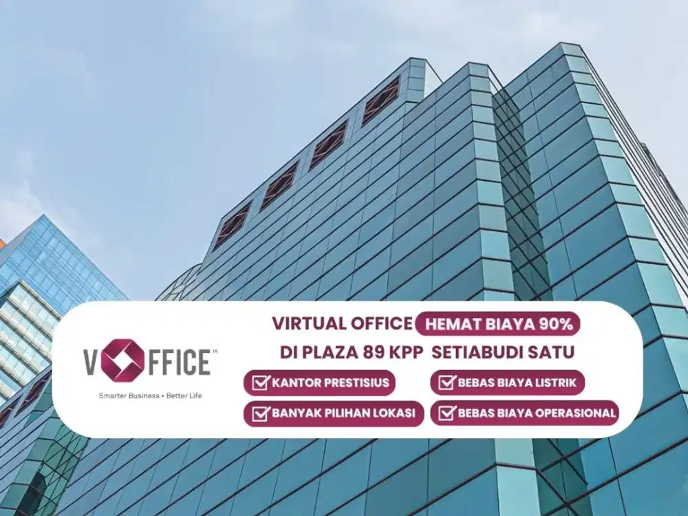 Sewa Kantor Virtual di Plaza 89 Kuningan KPP Setiabudi Satu