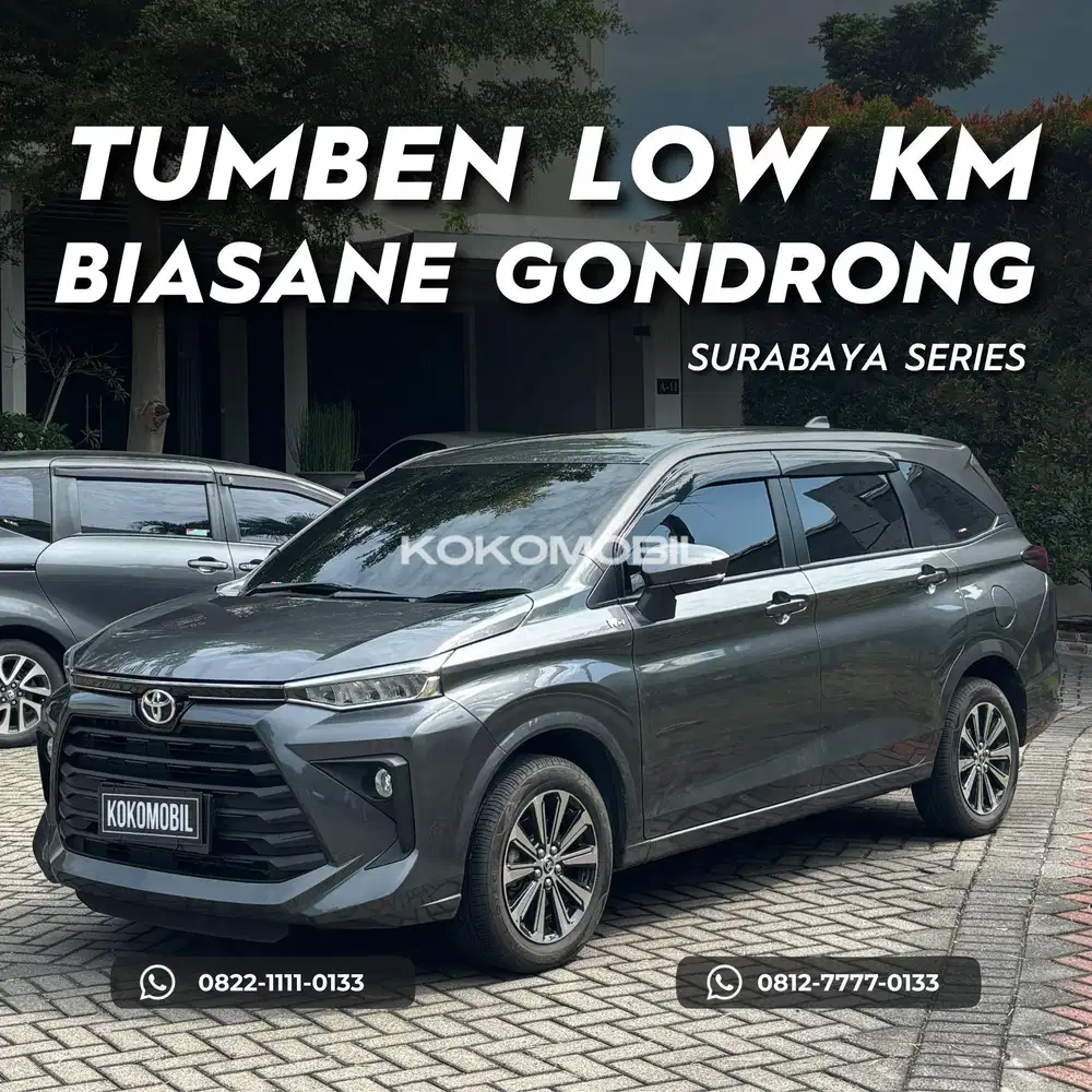 [KM 9RB] TOYOTA AVANZA G MT 2022