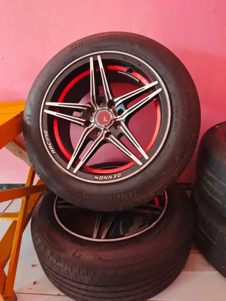 VELG + BAN SET (4 PCS) — TURANZA & FALKEN — 15 INCI