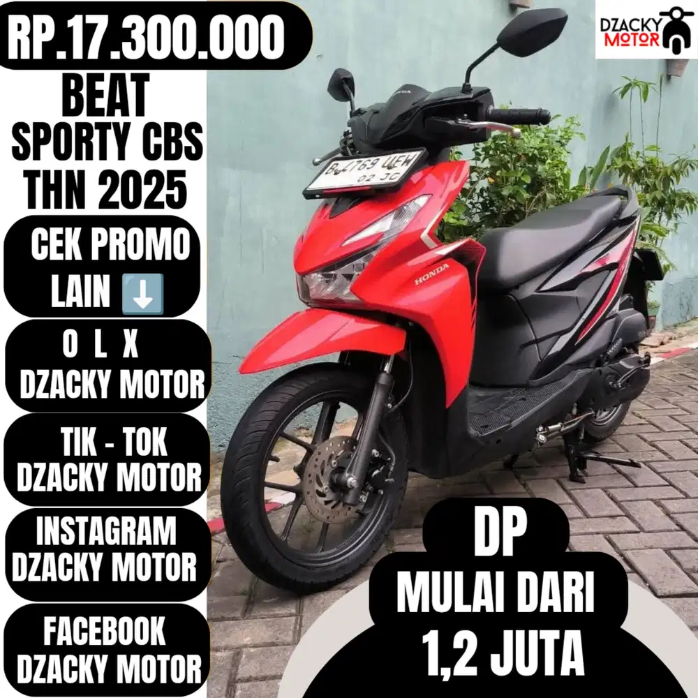 BEAT SPORTY CBS THN 2025 SECOND LIKE NEW