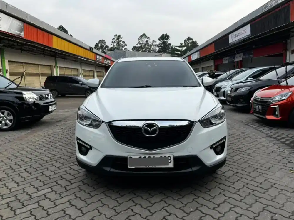5JT MAZDA CX5 GT 2014 SUNROOF WHITE EDITION RARE !!