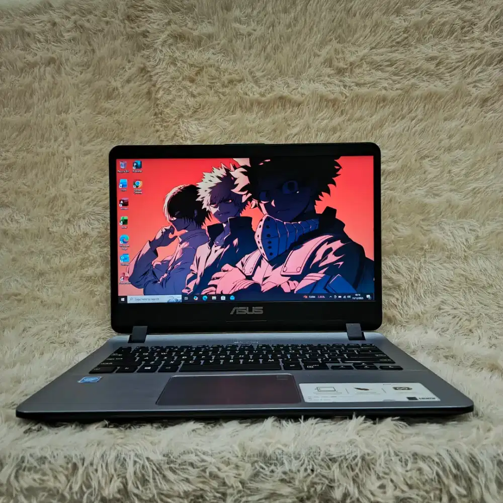 Laptop vivobook asus 14 X407MA. 305
Warna abu-abu doff