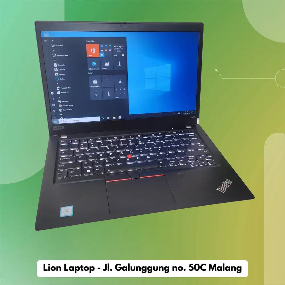 RAM 16GB SSD 512GB Core i5 Slim Lenovo Thinkpad T490s [11|12]