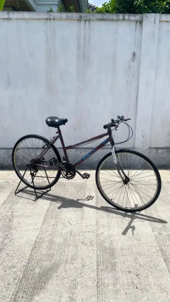 Sepeda lady mustang uk 26 bahan commuterbike