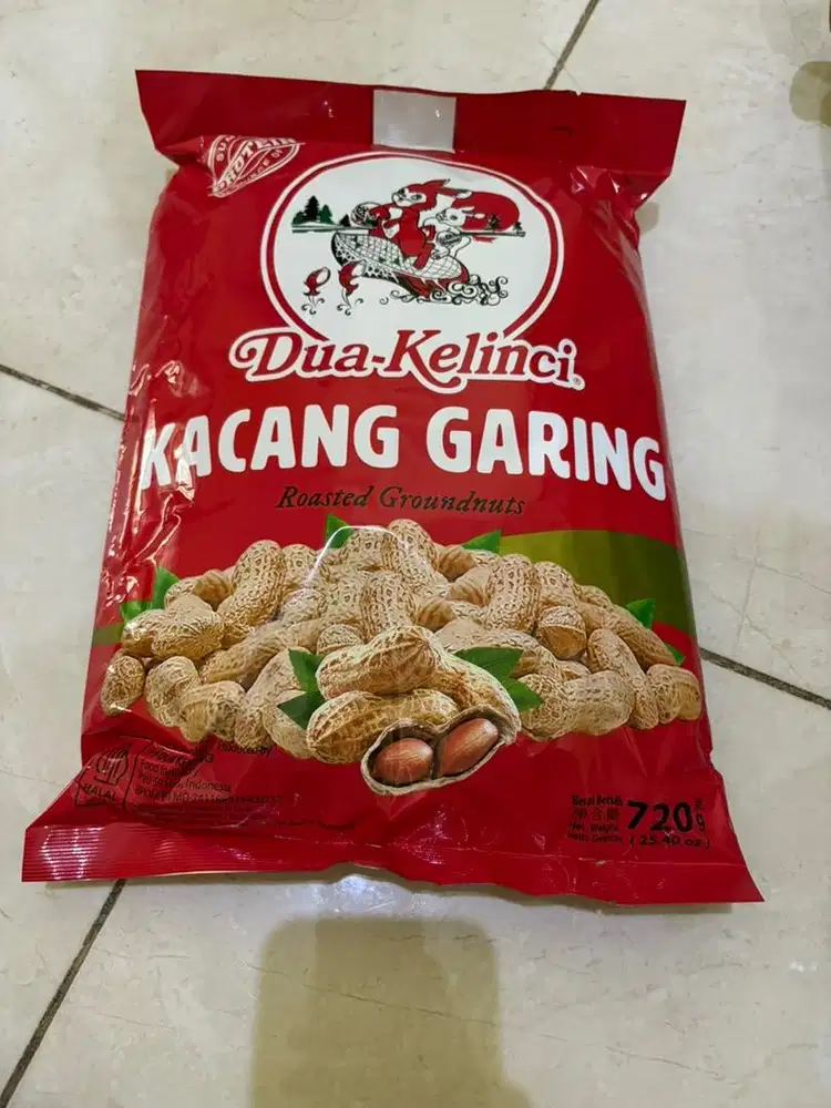Dua kelinci kacang garing 720gr