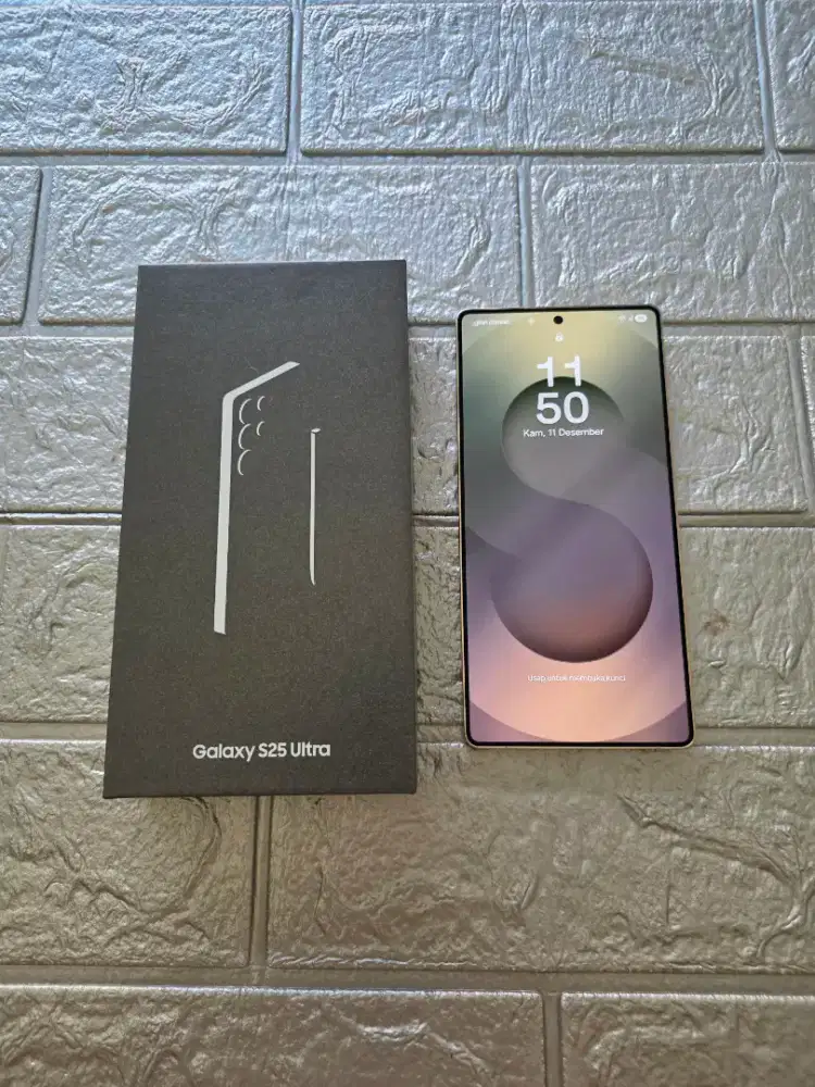 Samsung S25 Ultra 5G 12/1TB SEIN Lengkap Mulus Normal