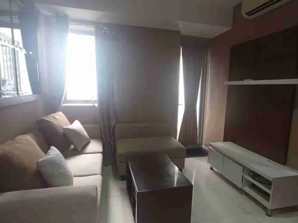di sewakan apartemen the mansion Kemayoran tipe 2 bedroom furnish