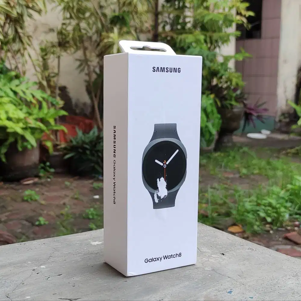 Samsung galaxy watch 8 44mm New Segel Belum dipake jual saja nego