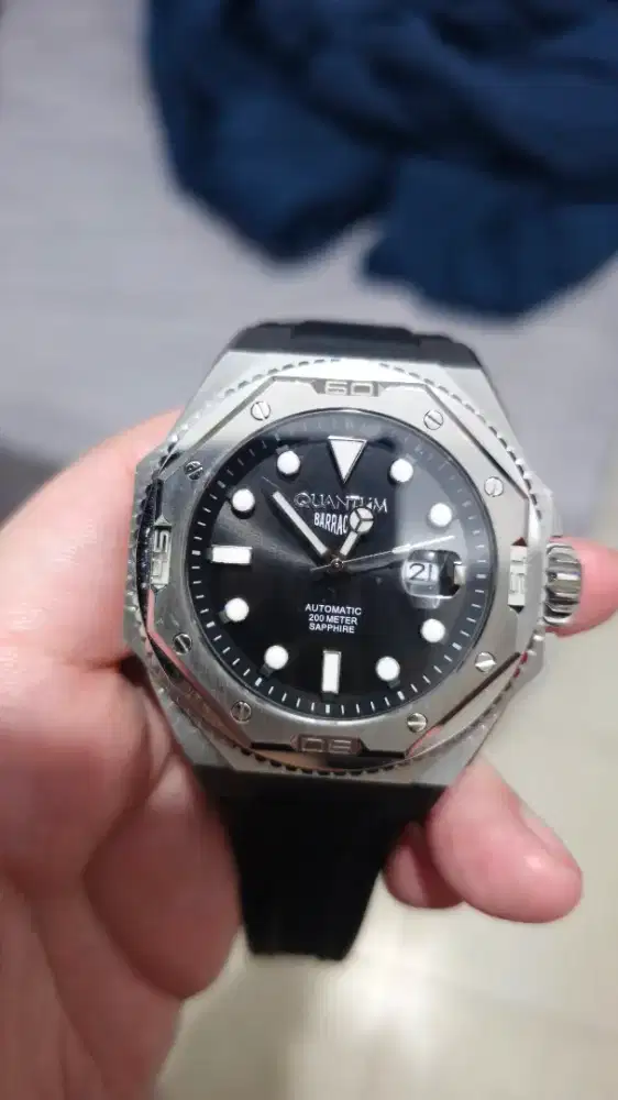 Jam Tangan Automatic Pria Quantum Barracuda BAR1091