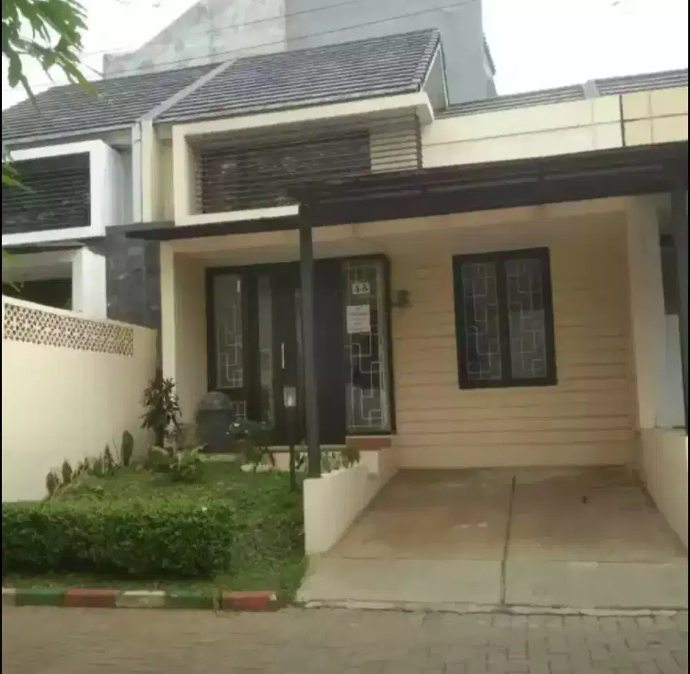 Rumah cluster dekat St. Juramangu dan St. Sudimara, BSC Mall