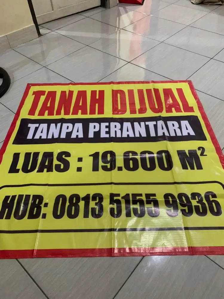Tanah Dijual Sertfikat ada