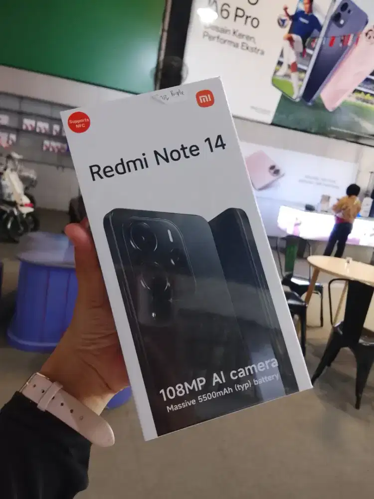 Redmi Note 14 8/256 kirim gratis ongkir