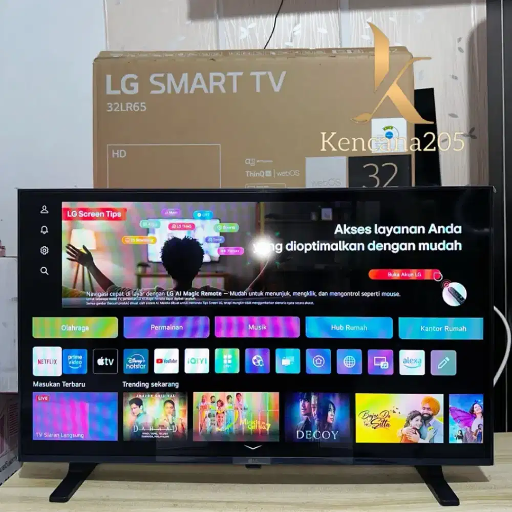 TV LG 32 IN SMART TV