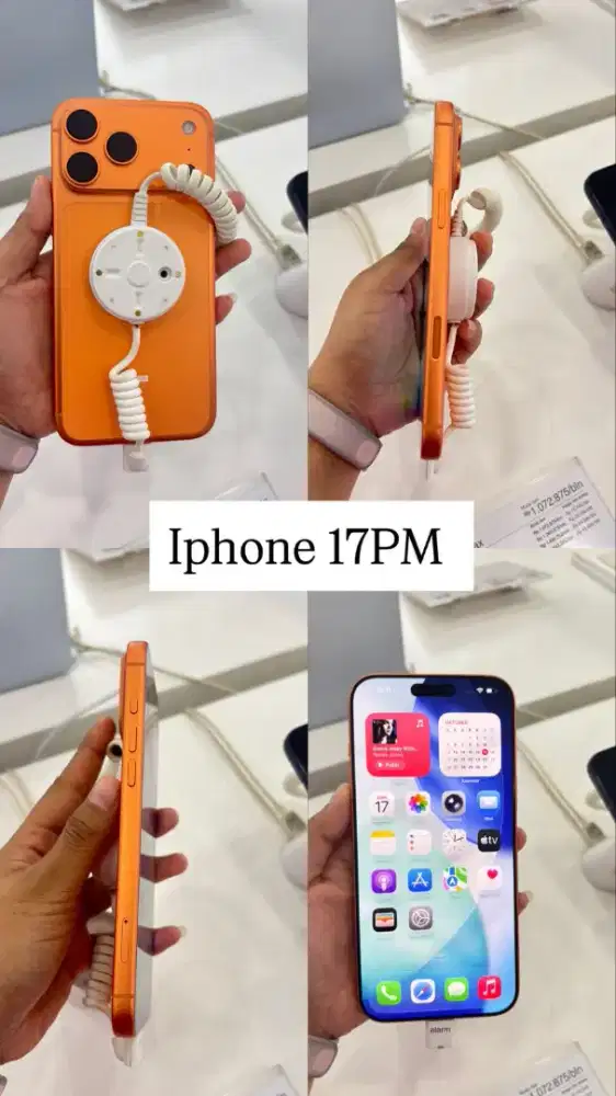 iPhone Series 17 Internal 256 GB Promo Cicilan Bunga 0% Cukup KTP