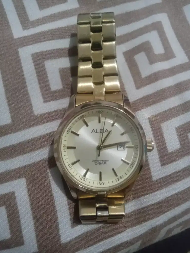 Jual aja ni jam tangan alba original stainless asli, cewek cowok