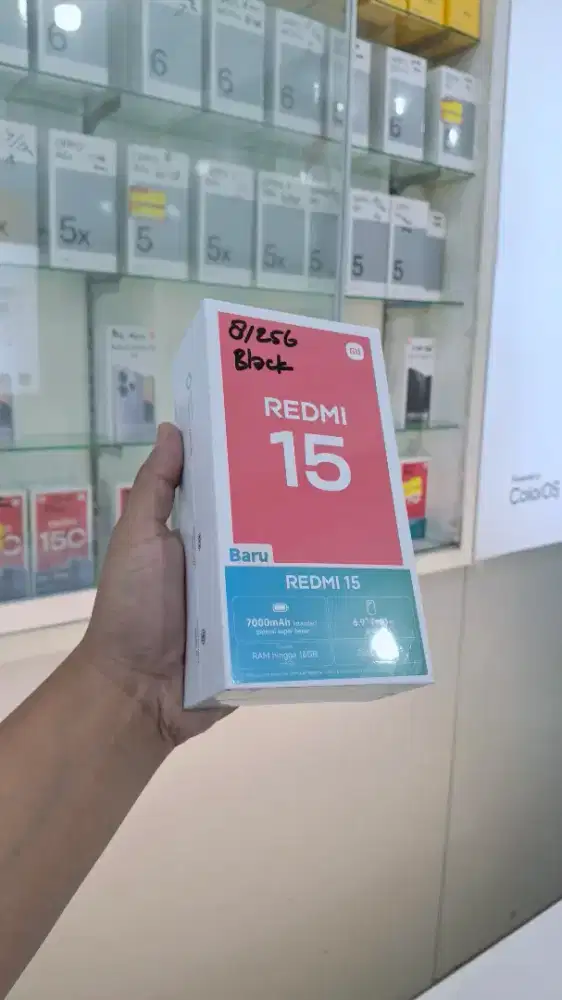 REDMI 15 8/256 BARU SEGEL