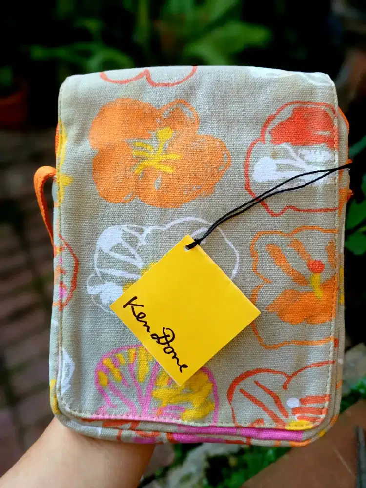 [BARU] Tas KEN DONE Hibiscus Australia Original Floral Print