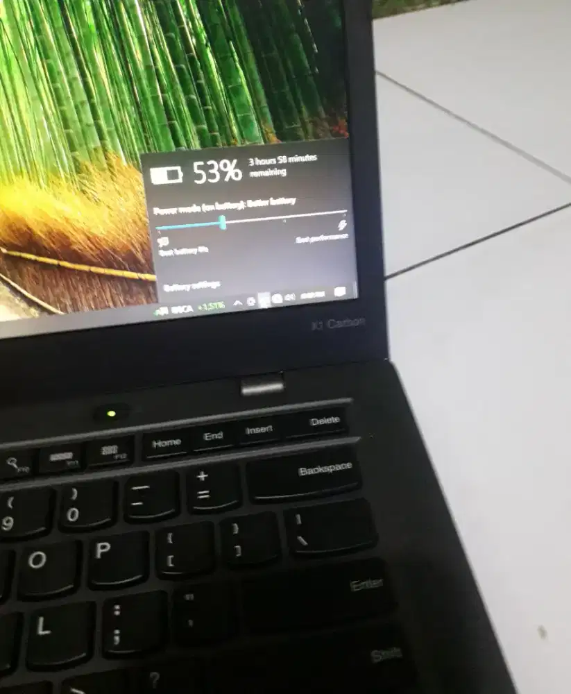 Thinkpad x 1 carbon core i5 gen 5 ram 8 ssd 512