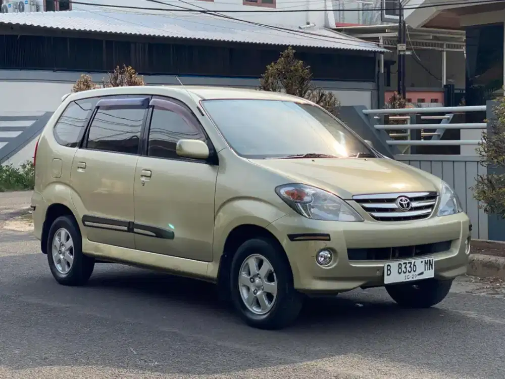 Avanza G manual 2004