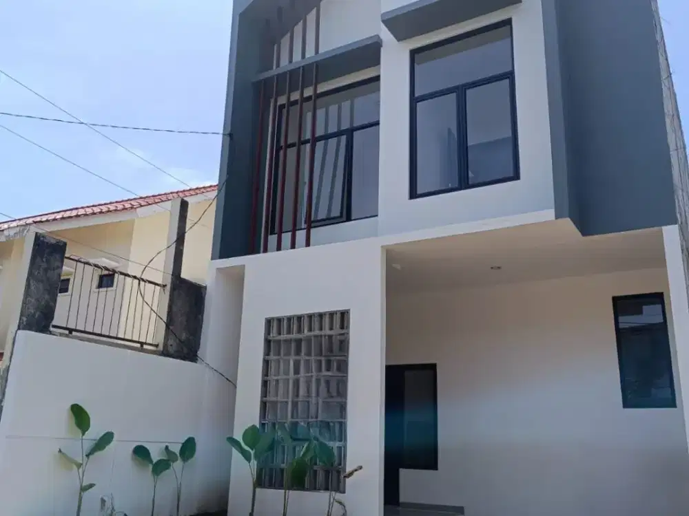 Y366 Rumah Baru Scandinavia Murah Dekat Galaxy di Jakasetia Bekasi Selatan
