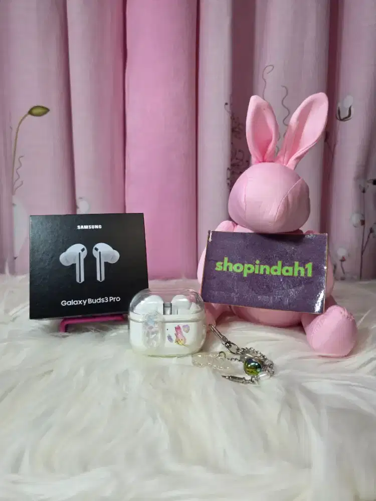 Samsung earbuds 3 pro (tws) white bluetooth cancel noise preloved