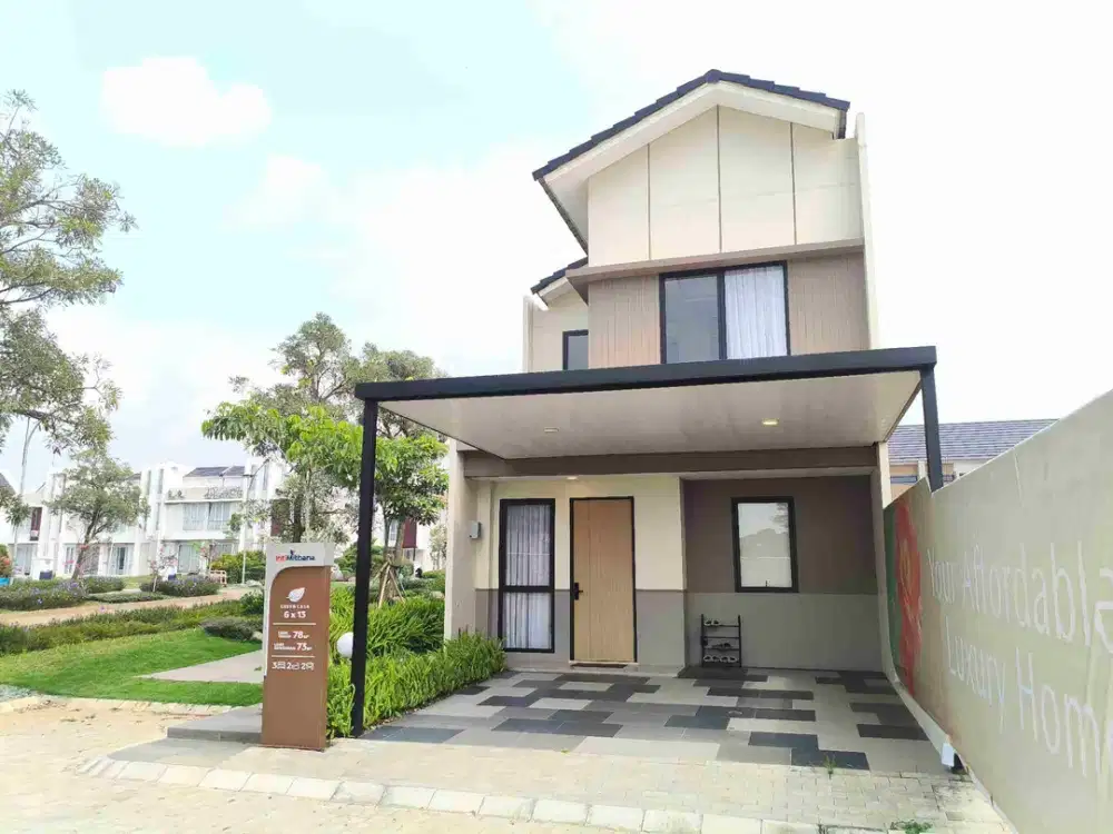 Rumah GBP Green Bestari Park Telaga Bestari SUIREN Tipe E Akses Toll Langsung di Gerbangnya