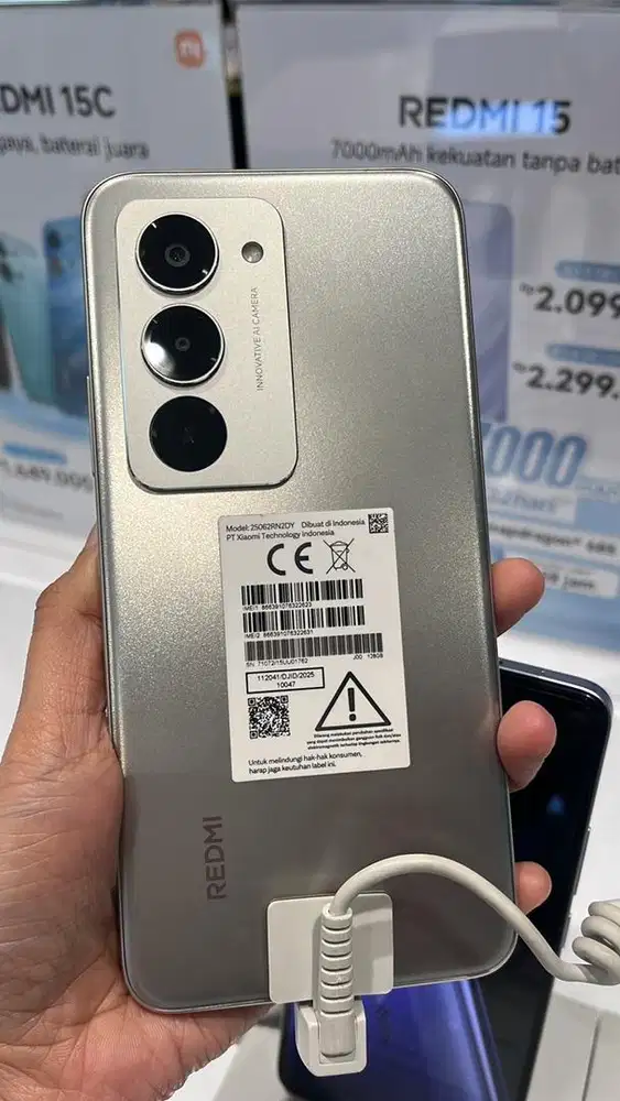 Redmi 15 8/256 new resmi termurah