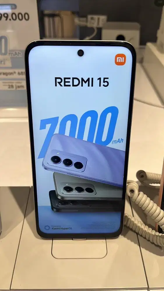 Redmi 15 8/128 new resmi batrai 7000mAh