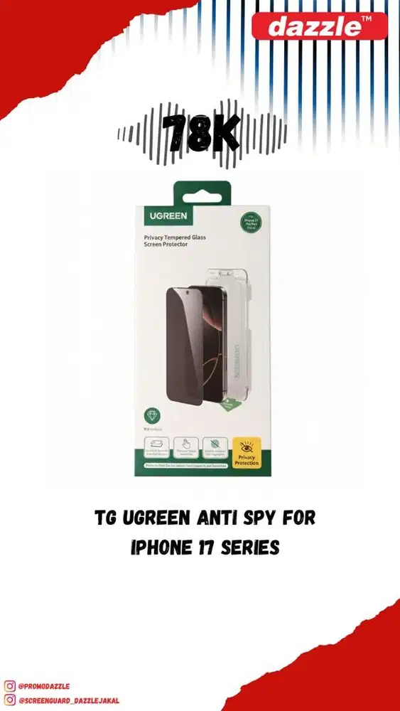 Tg Ugreen Anti spy Full cover