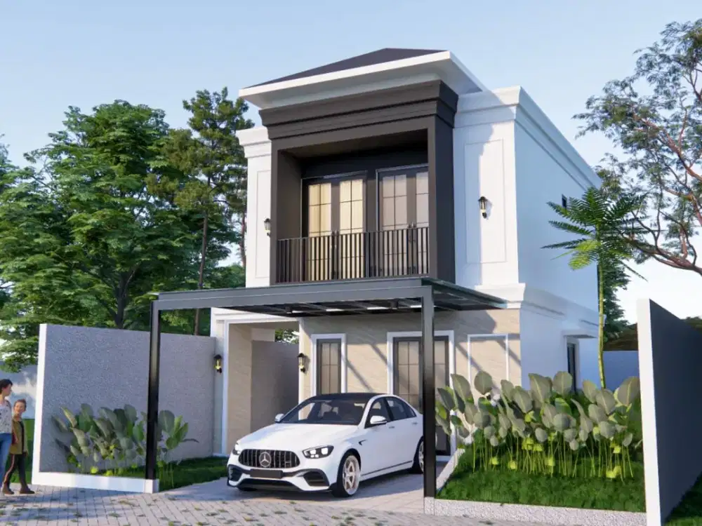 Rumah Strategis 5 Menit Terminal Bubulak Free SHM