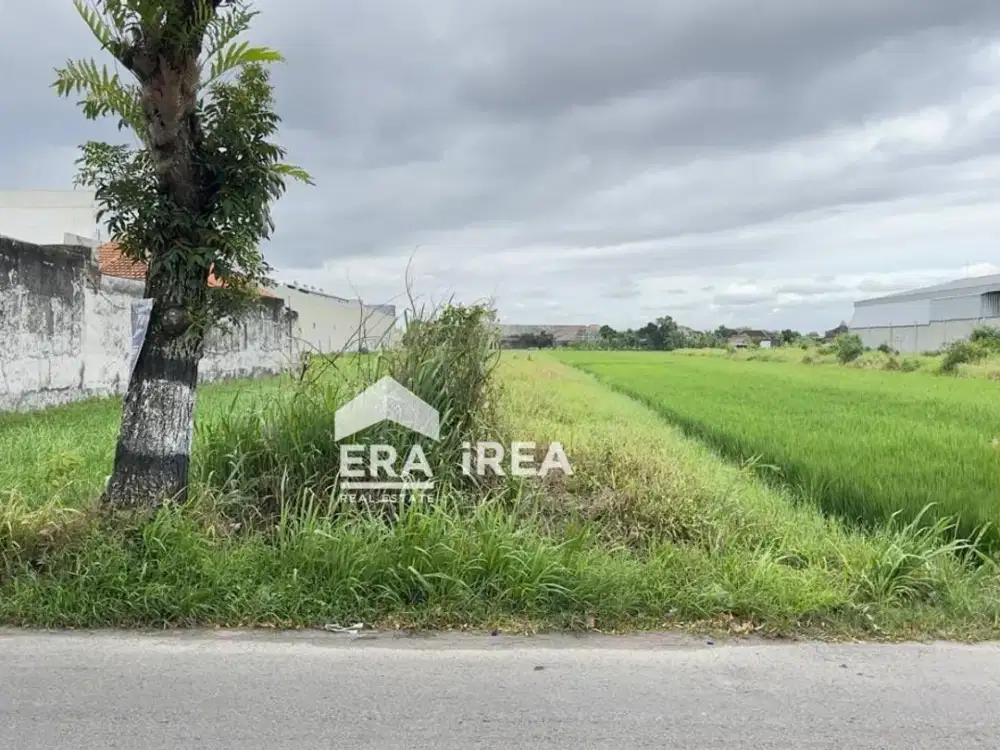 DIJUAL TANAH ZONA MERAH DI SOLO DEKAT STASIUN GAWOK