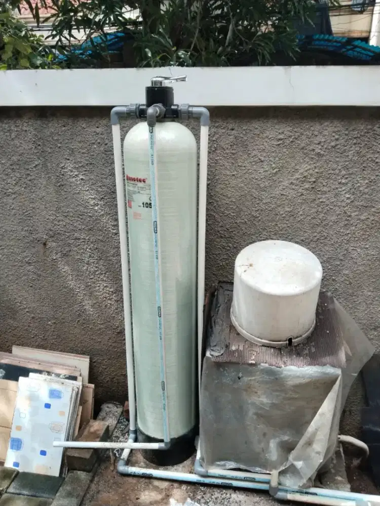 Sepaket penjernih/pemyaring air sumur dan pam