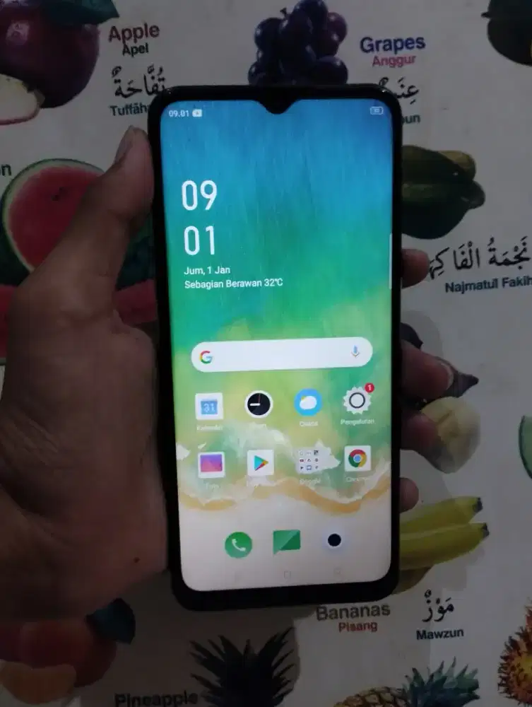 opoo A31 ram 4/128 pemakian ajaa fullset 750/ Karawaci