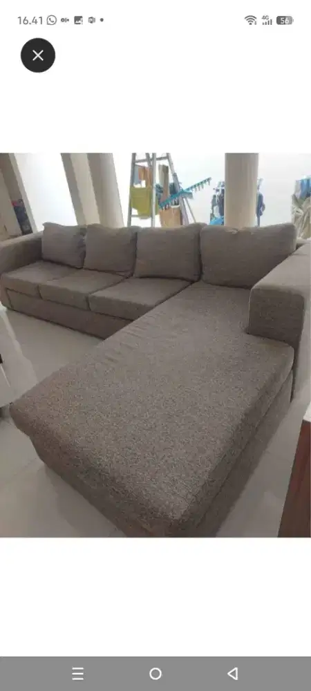 Sofa Vinoti Tribeca L Shape 3 Istimewa Besar Adli
