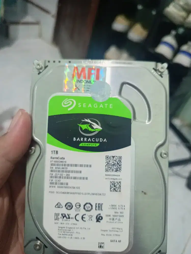 hardisk Seagate 1 Tb