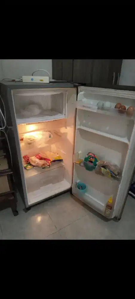 Kulkas bagus dingin normal bisa batu es