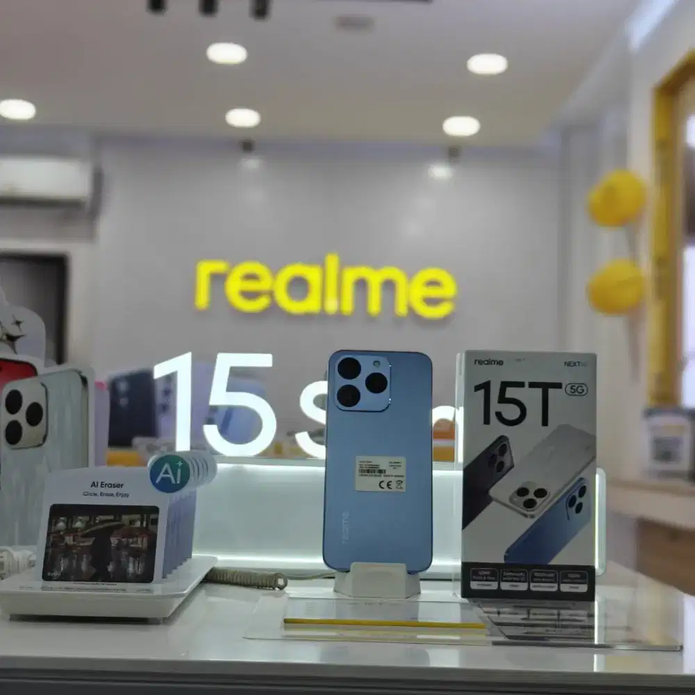 REALME 15T 5G TERBARU READY SNAPDRAGON BATRAI JUMBO BISA COD