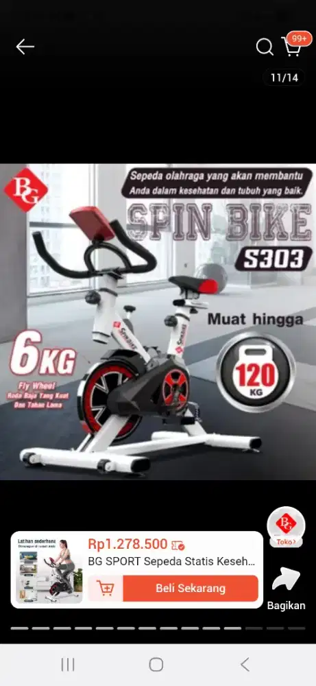 Dijual Serius Preloved Like New 95% - SEPEDA OLAHRAGA