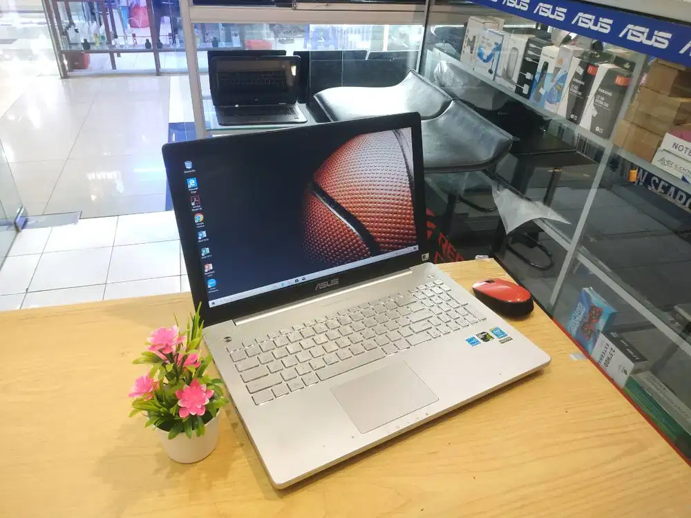 LAPTOP DIJUAL ASUS N550JK CORE i7 RAM 16GB NVIDIA